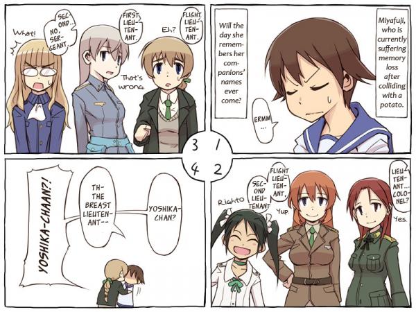 Strike Witches - Amnesiac Yoshika (Doujinshi)