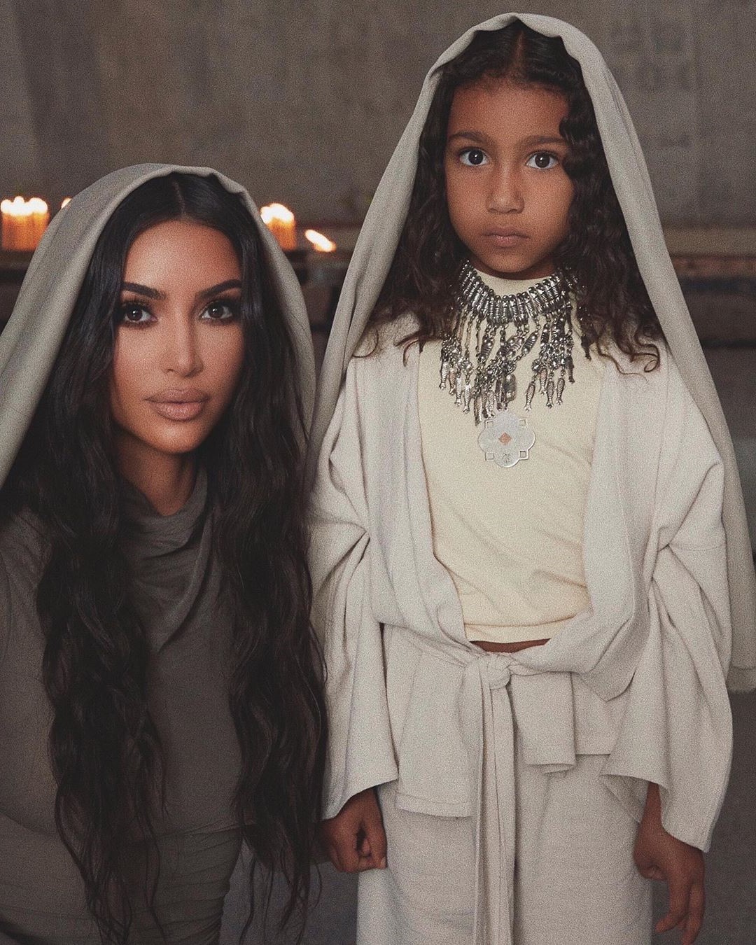 Kim Kardashian And Her Kids Baptized In Armenian Church #6 | Her Beauty