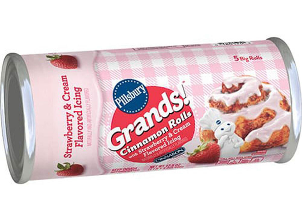 pillsbury strawberry and cream rolls