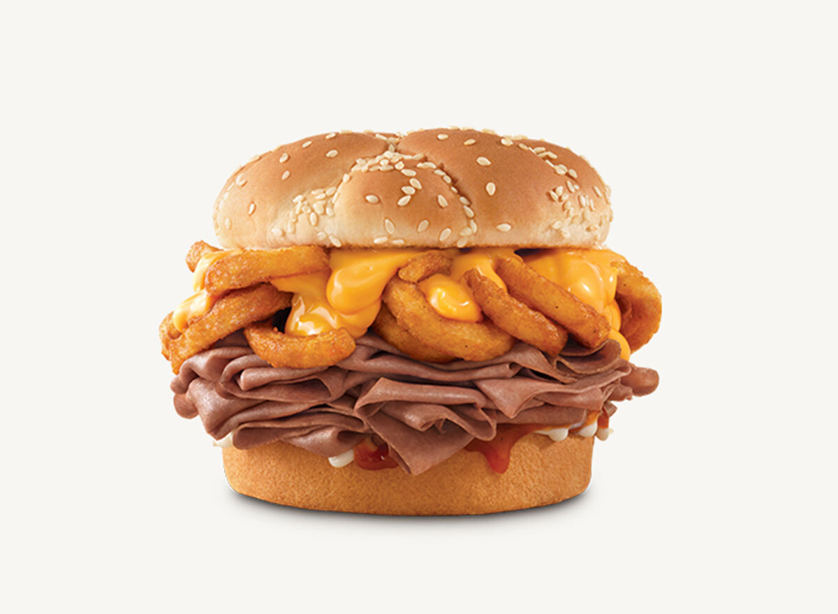 Arby's arbynator classic sandwich