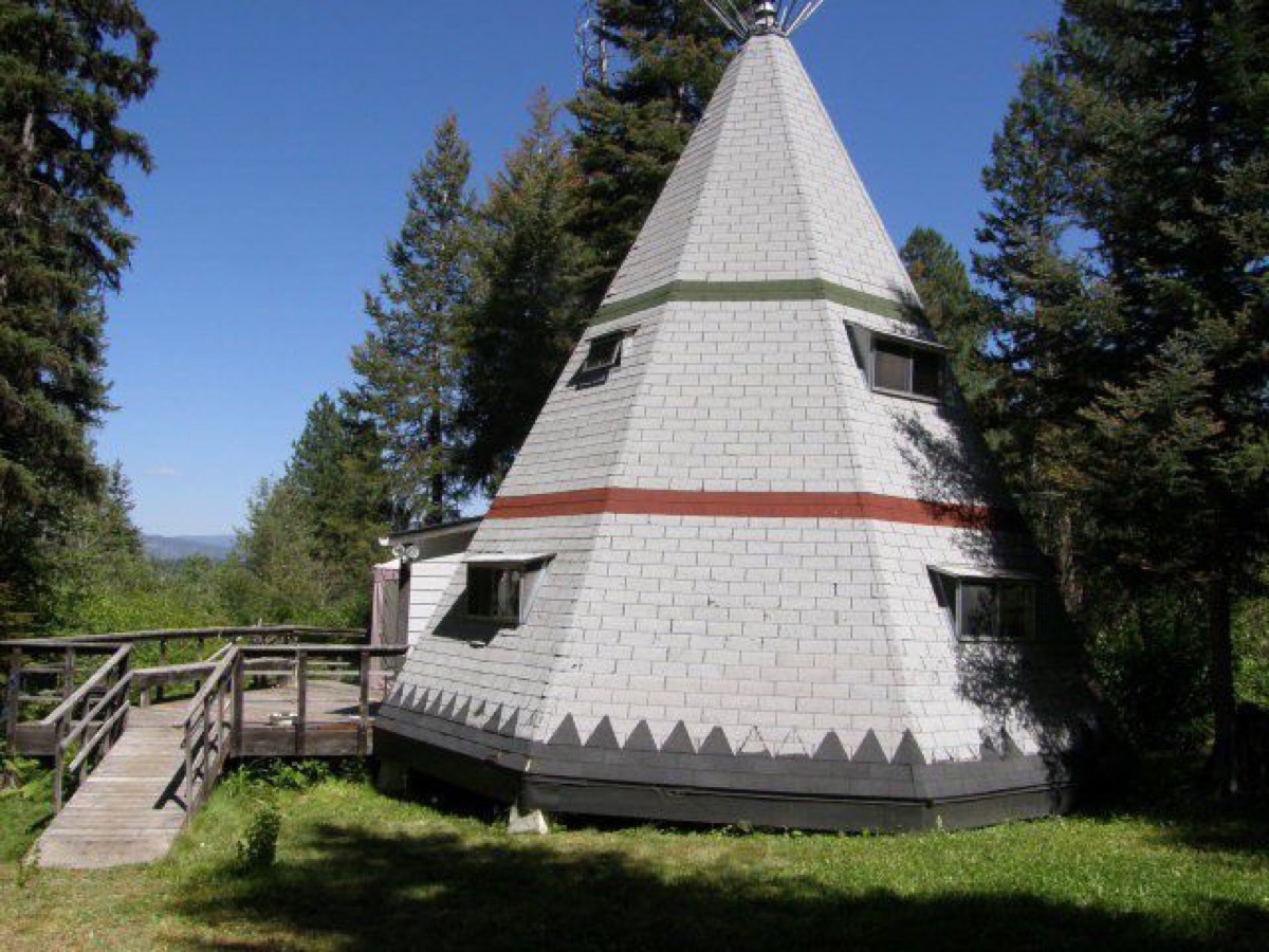 Idaho Teepee House craziest homes