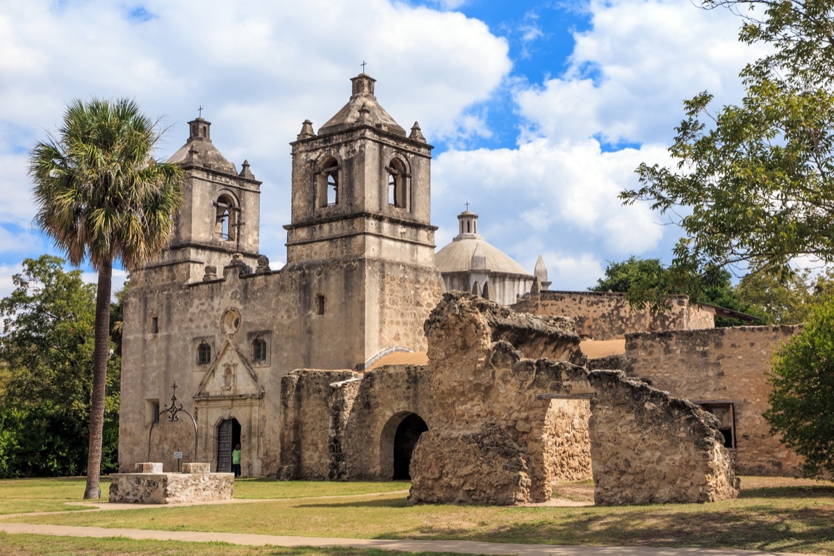 Mission Concepción in Texas