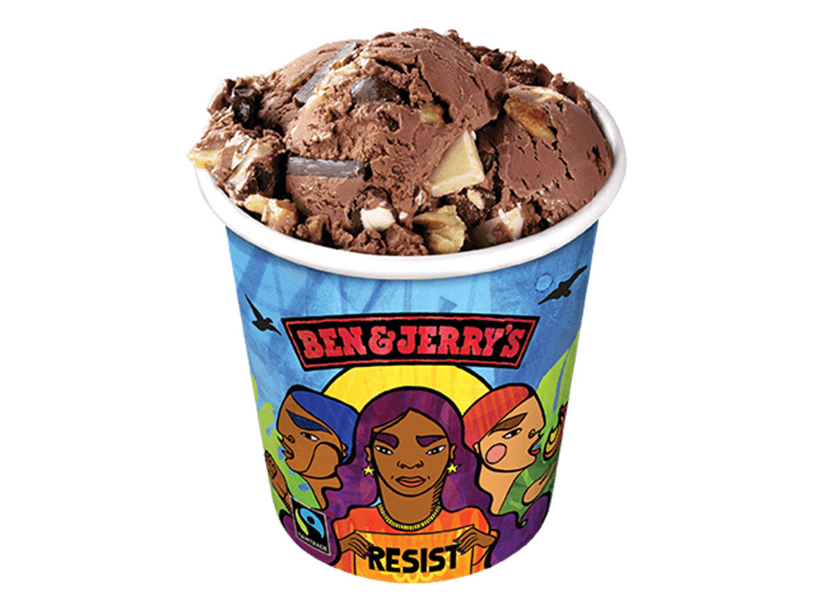 Ben & Jerry's pecan resist ice cream pint