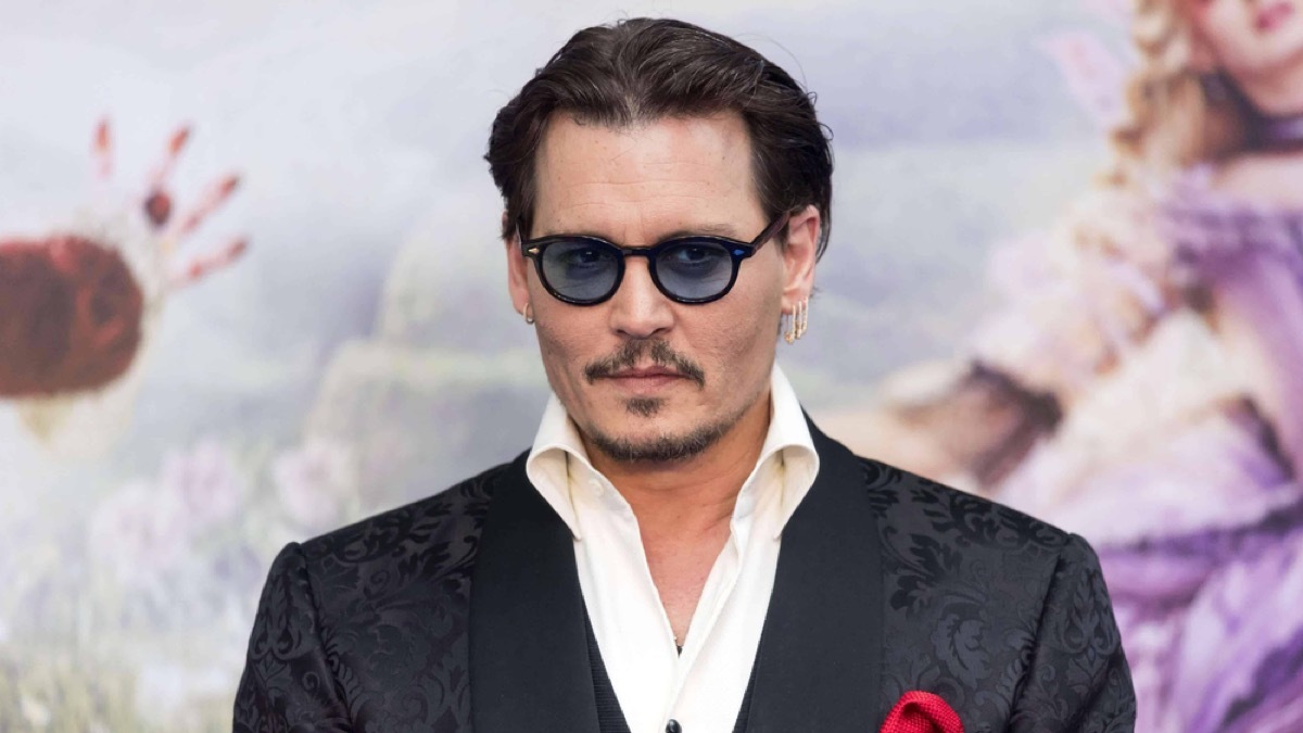 johnny depp on the red carpet