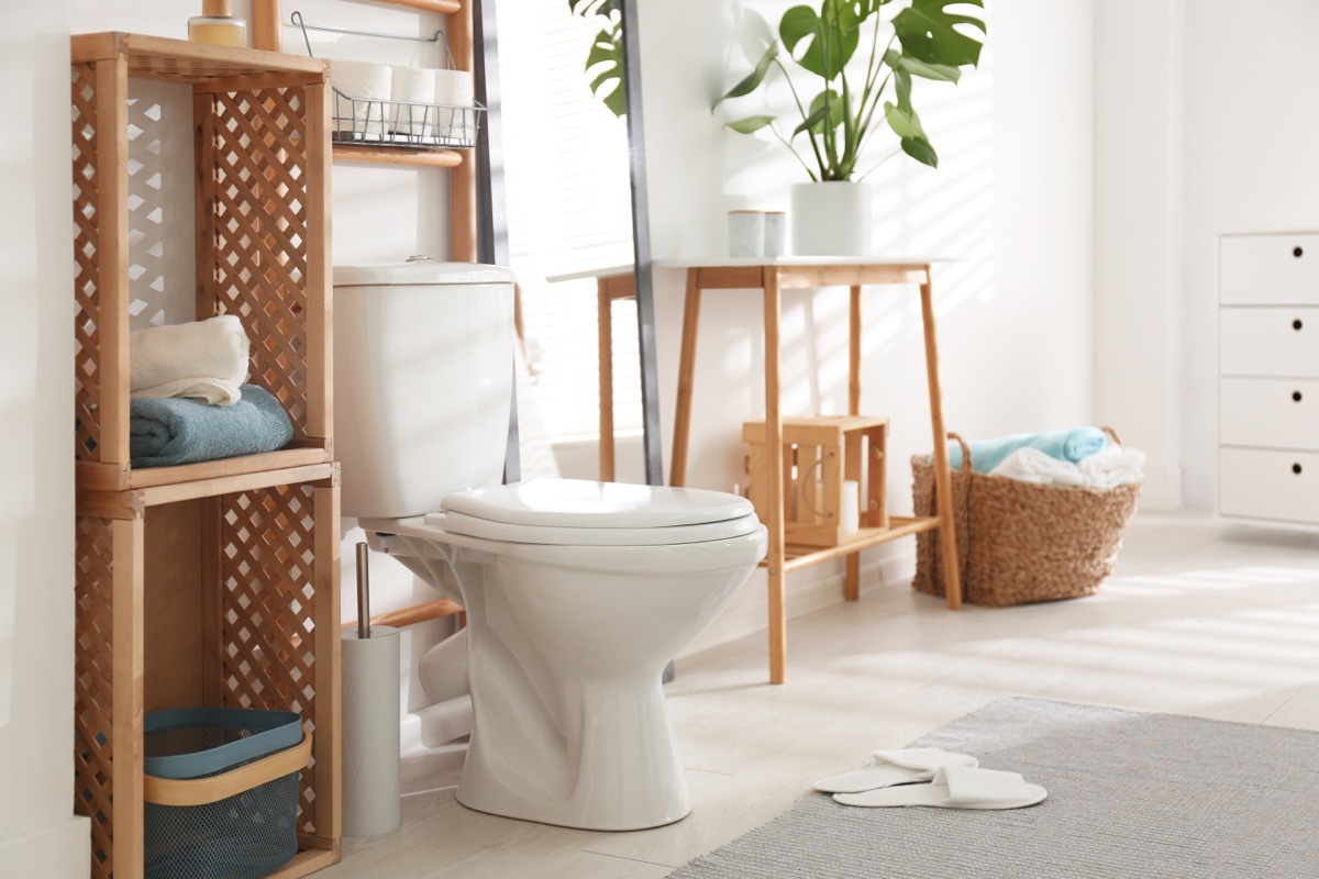 Decorated bathroom