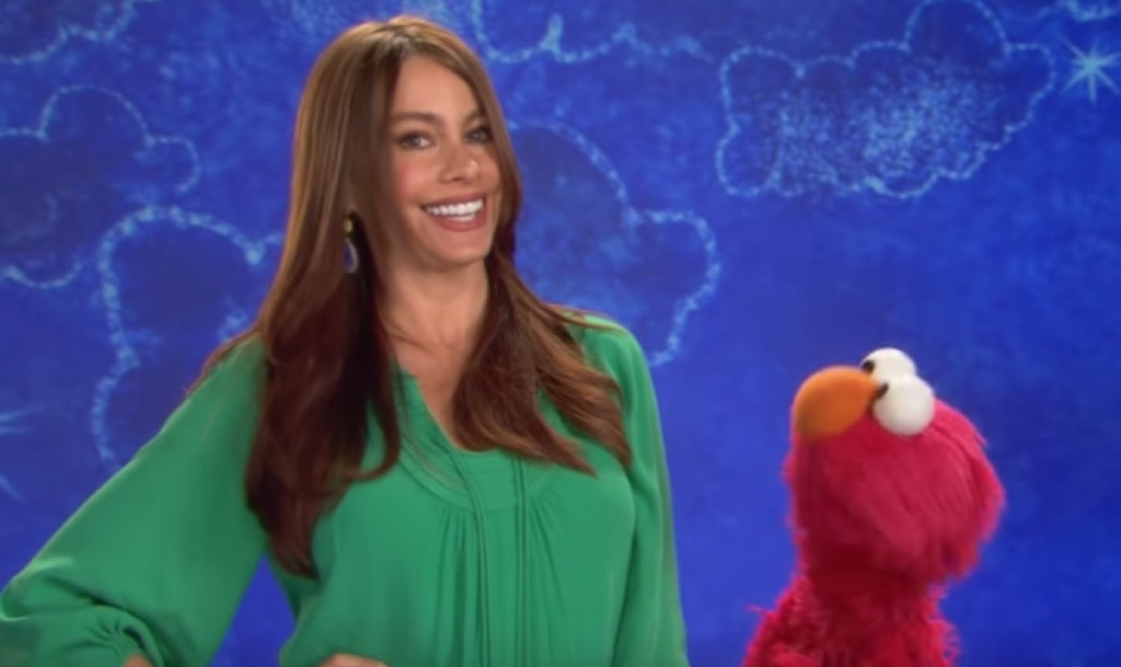 sofia vergara on sesame street