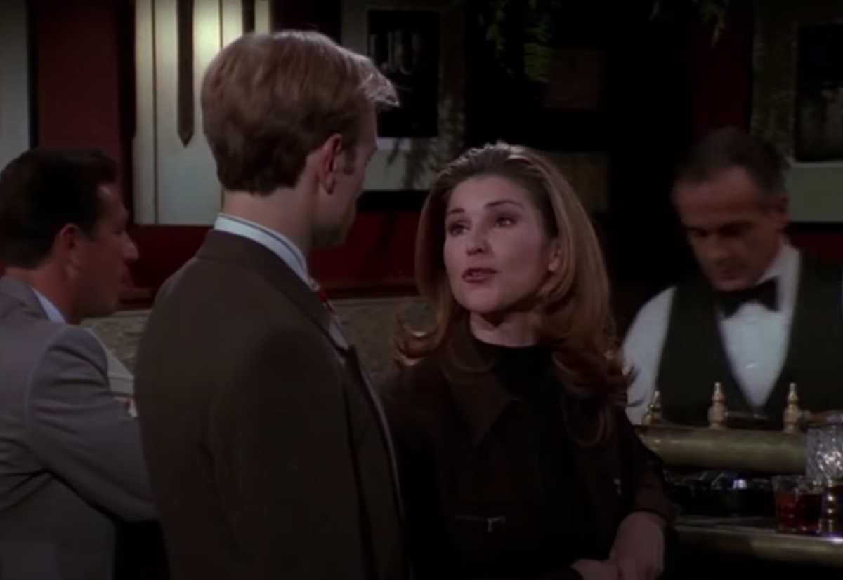 David Hyde Pierce and Peri Gilpin on 