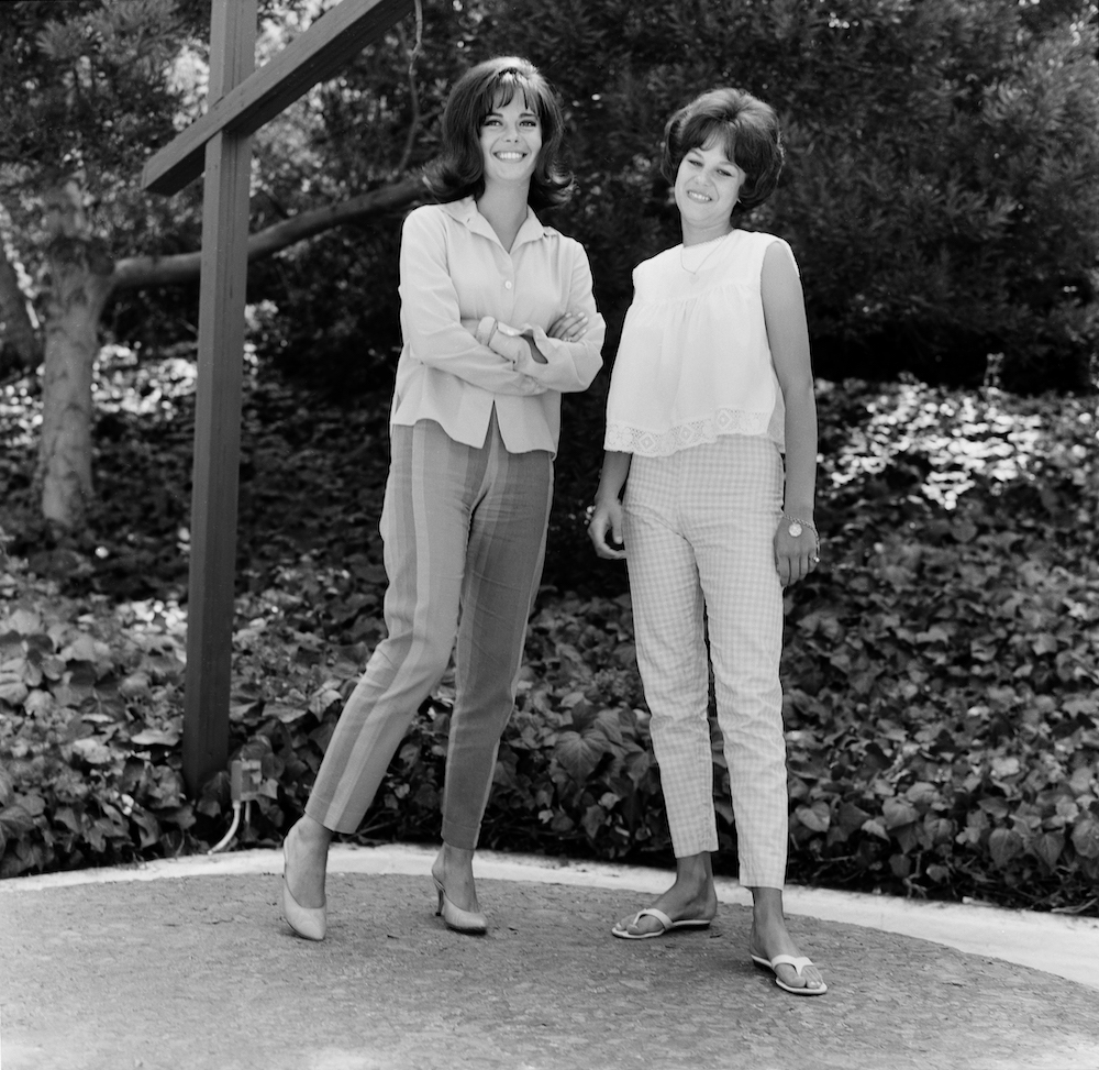 Natalie Wood and Lana Wood in Los Angeles circa 1960