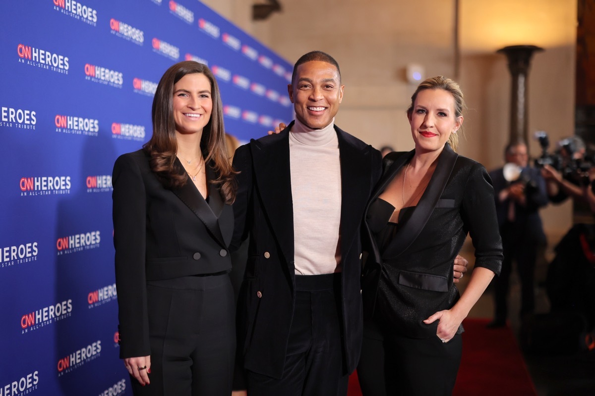 Kaitlan Collins, Don Lemon, and Poppy Harlow in December 2022