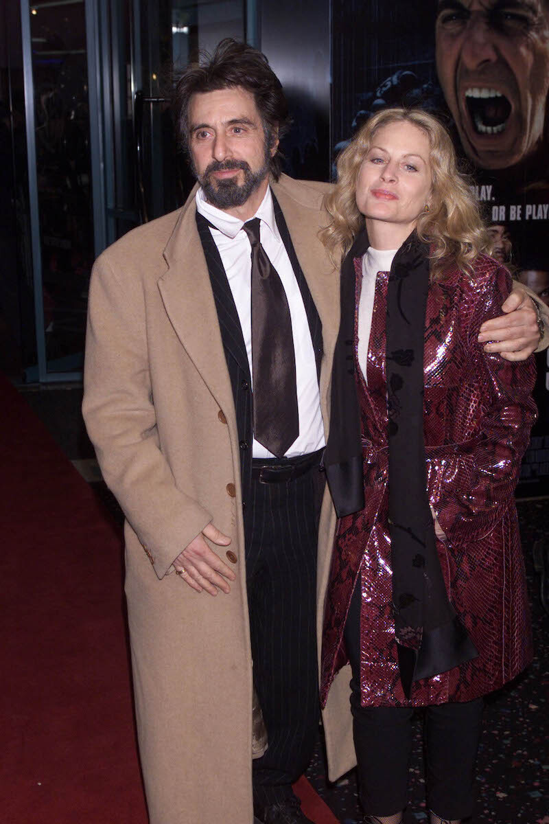 Al Pacino and Beverly D'Angelo at the UK premiere of 