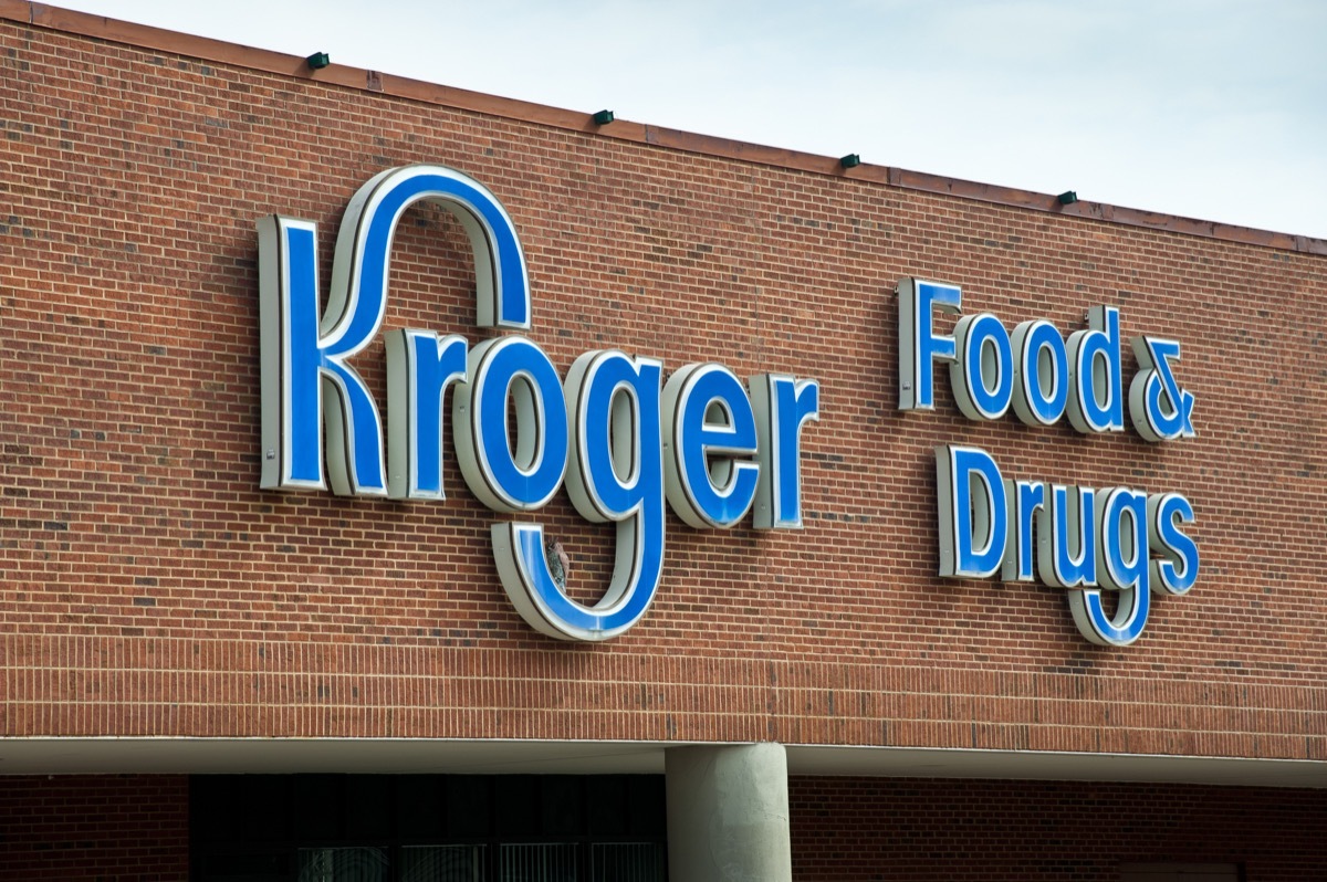 kroger sign