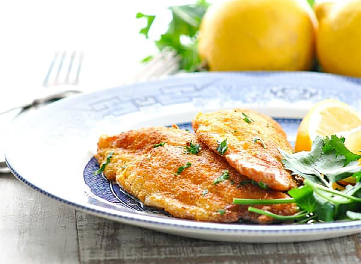 fried catfish on plate