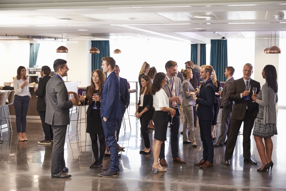 Adults at a Networking Event {Risks You Should Take}