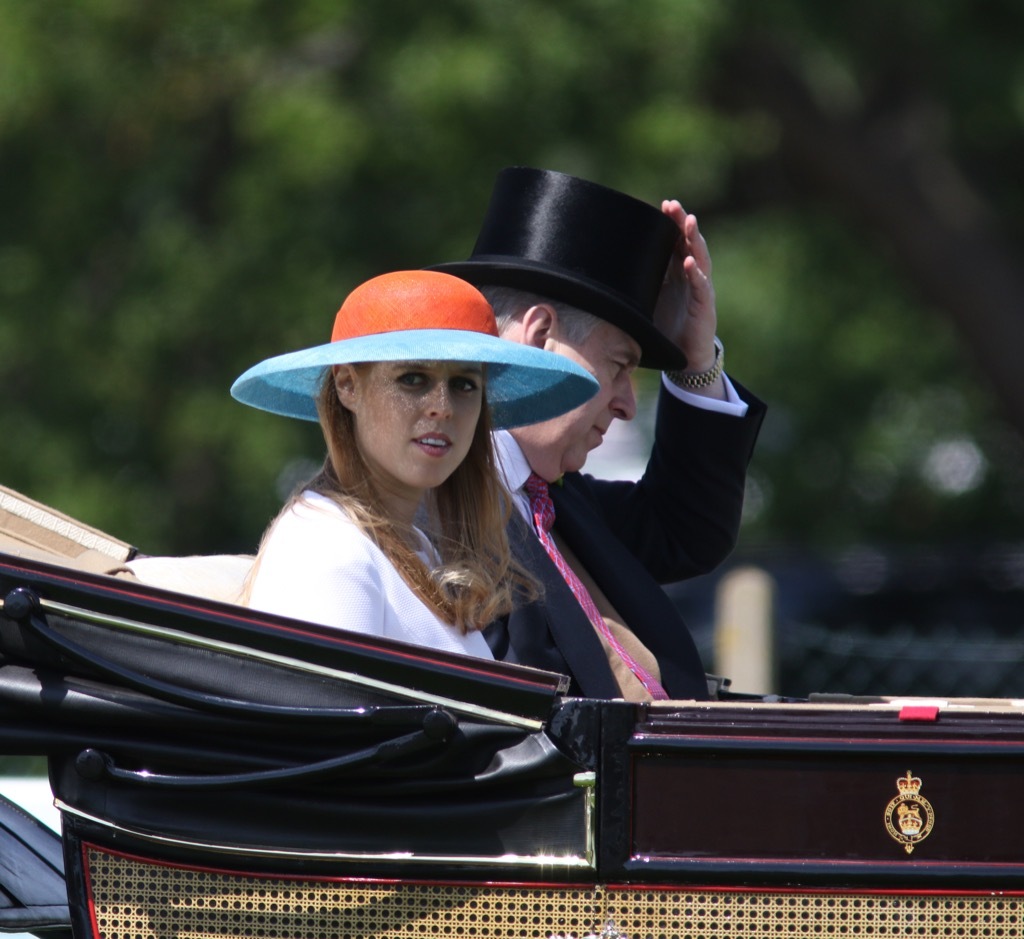 Princess Beatrice and Prince Andrew