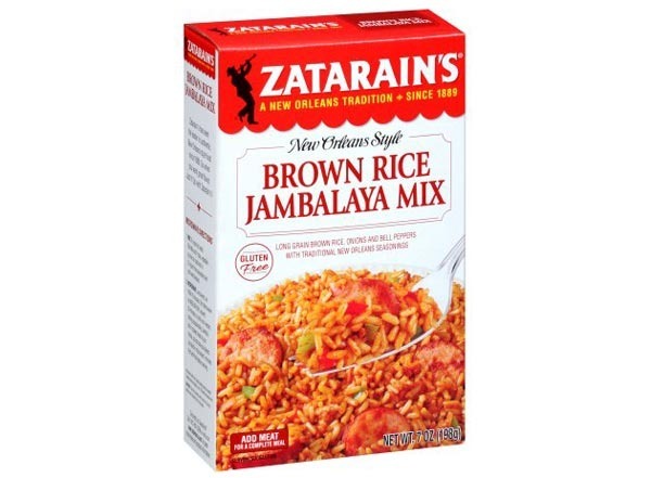 zatarain's brown  rice jambalaya mix