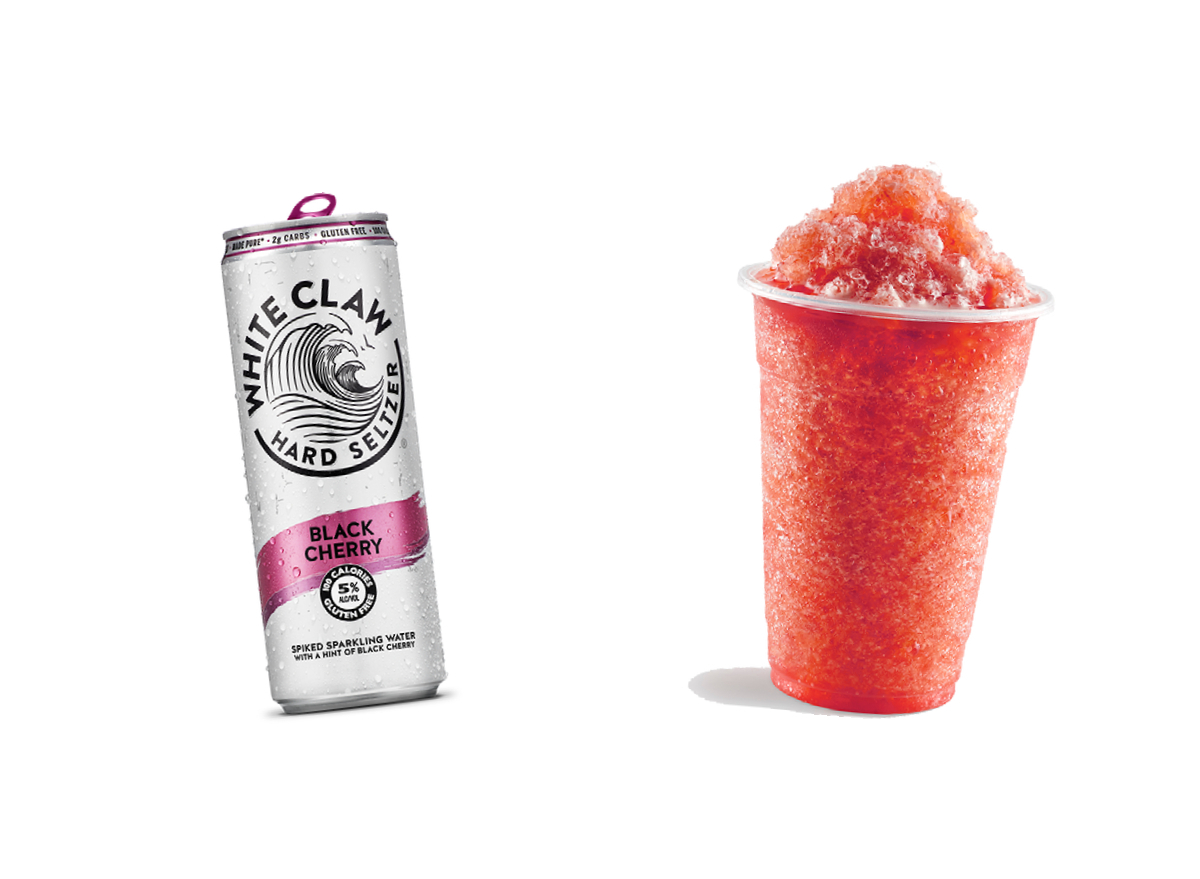 white claw slushie