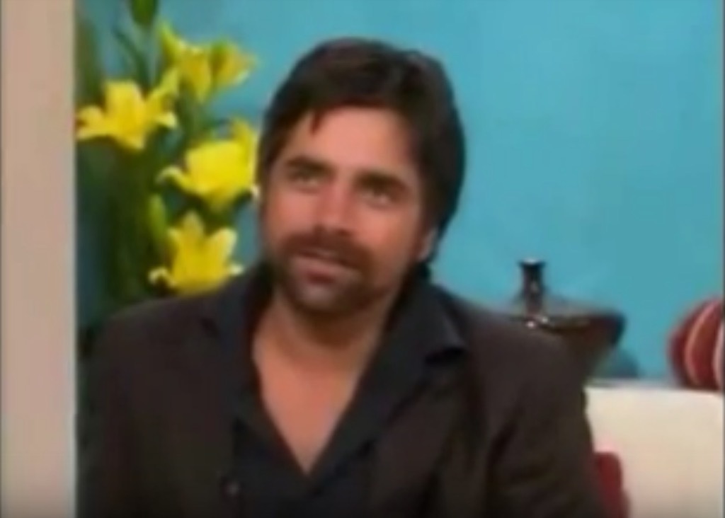 John Stamos drunk on TV