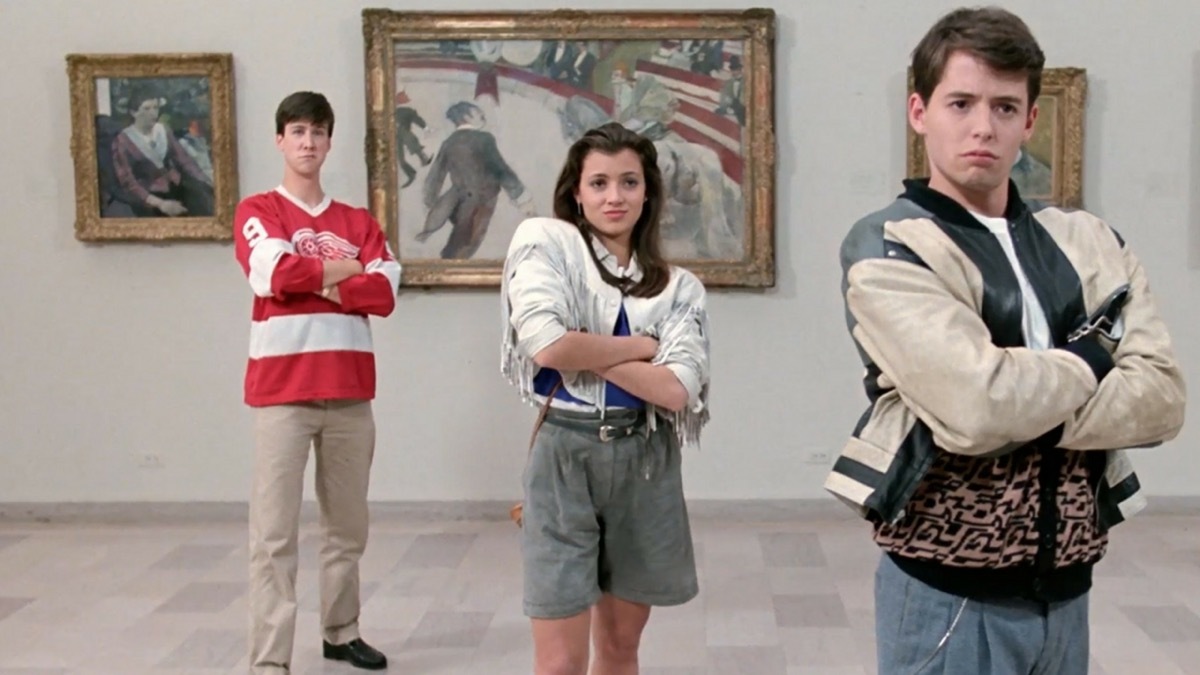 Alan Ruck, Mia Sara, and Matthew Broderick in Ferris Bueller's Day Off