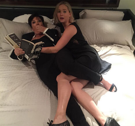 Jennifer Lawrence Kris Jenner Celebrity Friendships