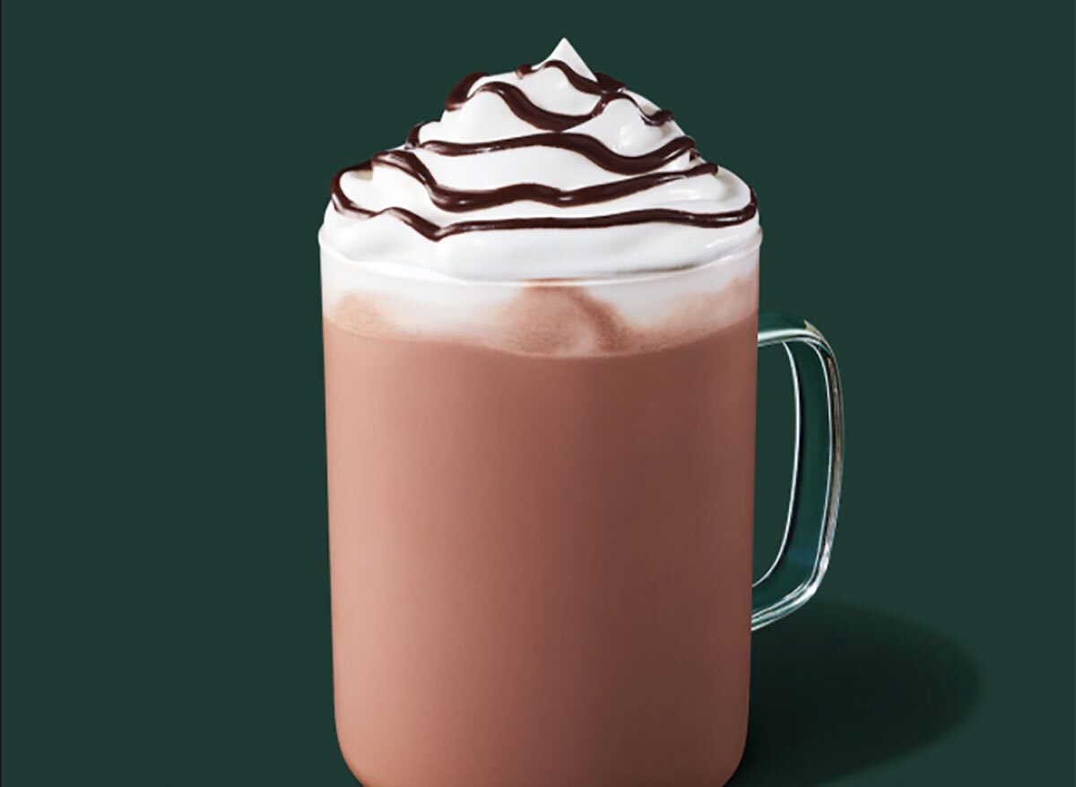 starbucks hot chocolate