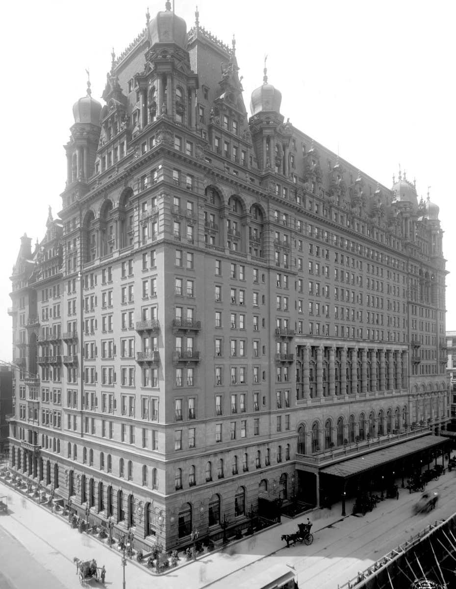 NYC, Original Waldorf-Astoria Hotel, 1902