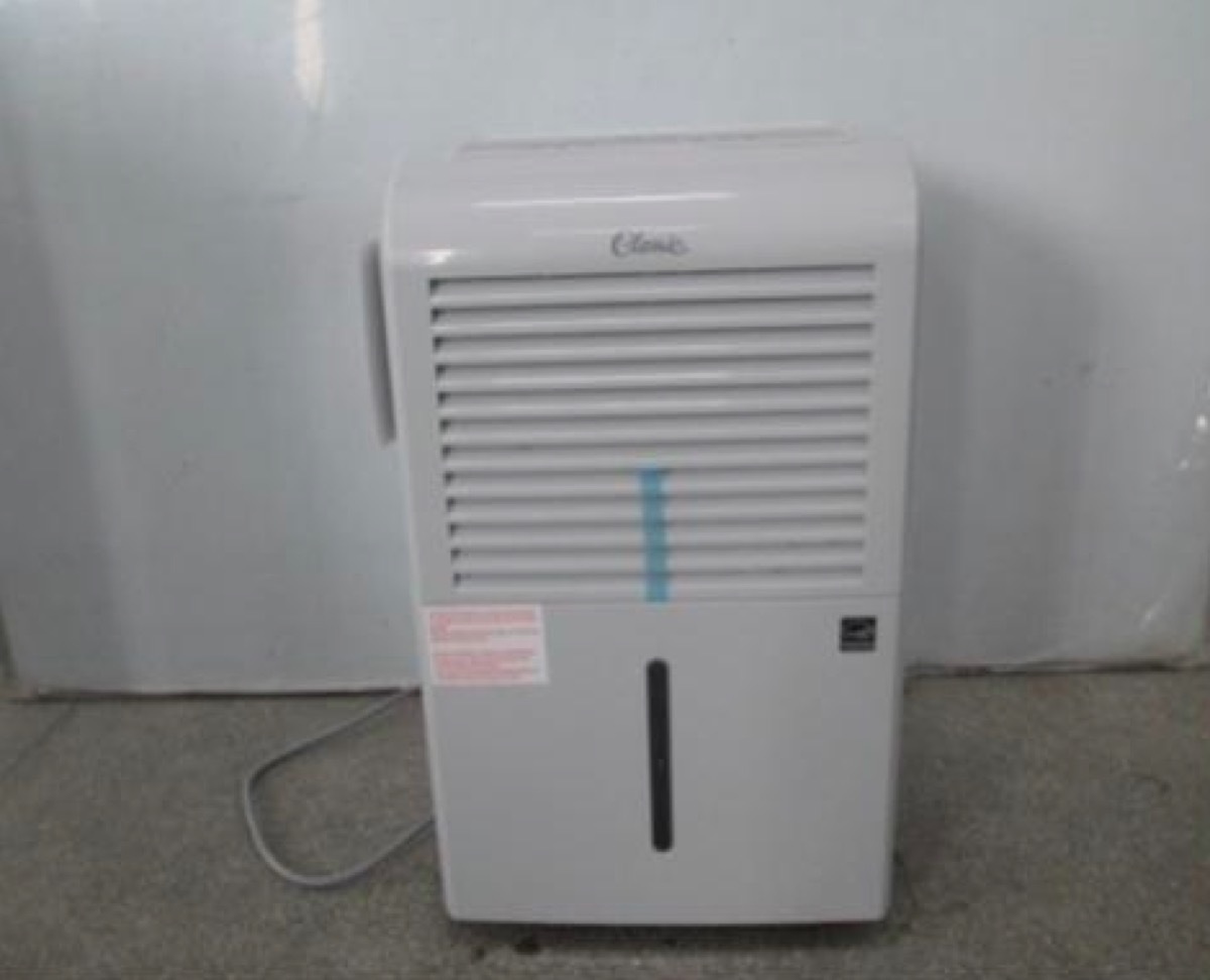 Recalled Classic brand dehumidifier