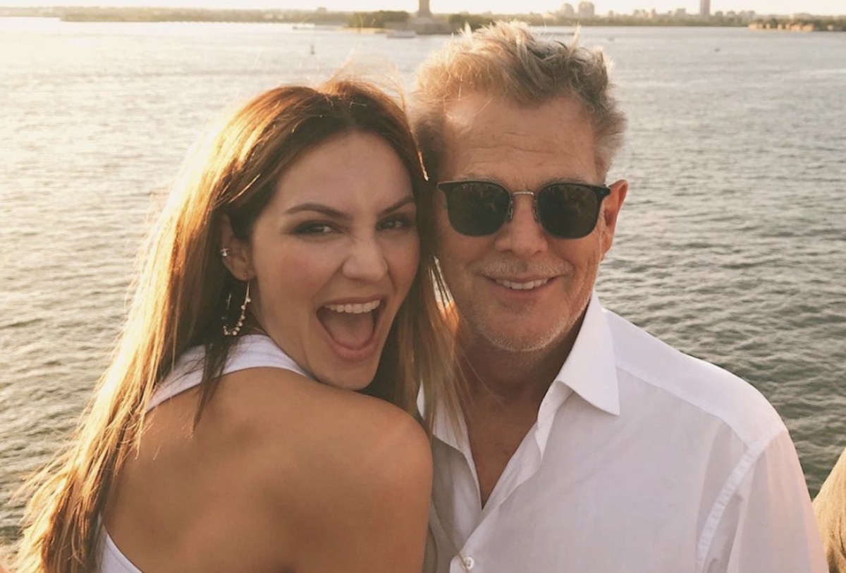 Katharine McPhee and David Foster