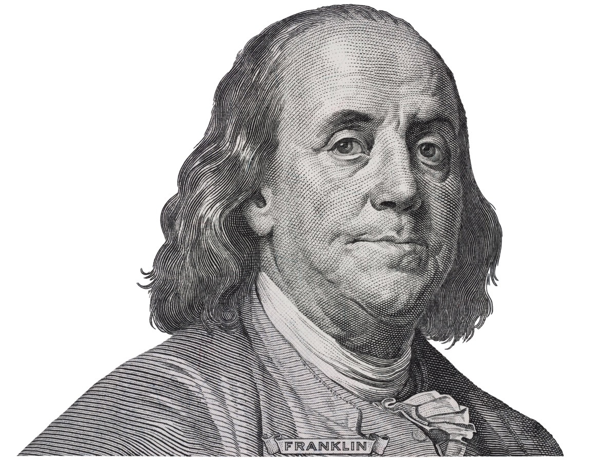 benjamin franklin sketch