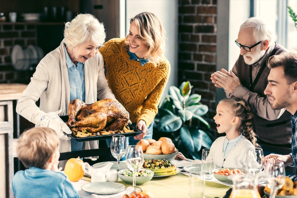 family thanksgiving dinner