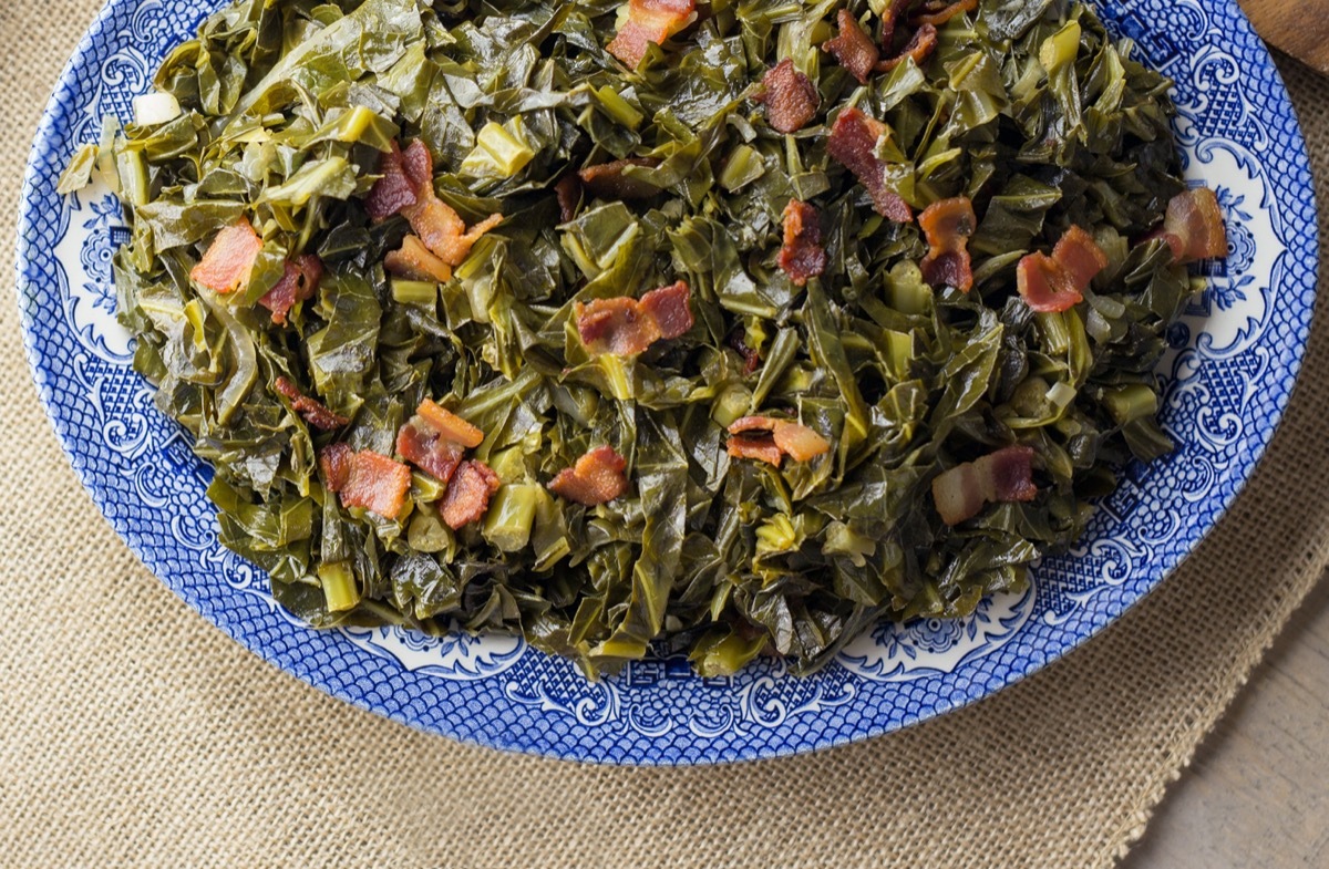 collard greens with bacon