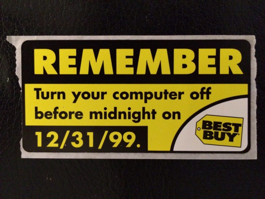 best buy y2k warning sign 