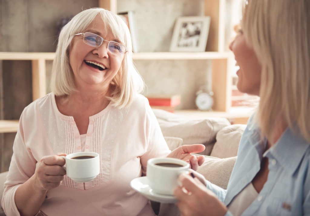 old people talking {Secrets to a Long Life}