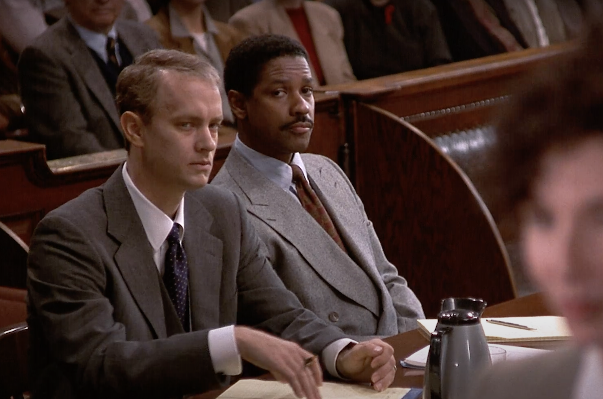 Tom Hanks and Denzel Washington in 