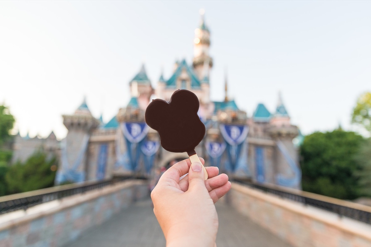 mickey premium ice cream bar