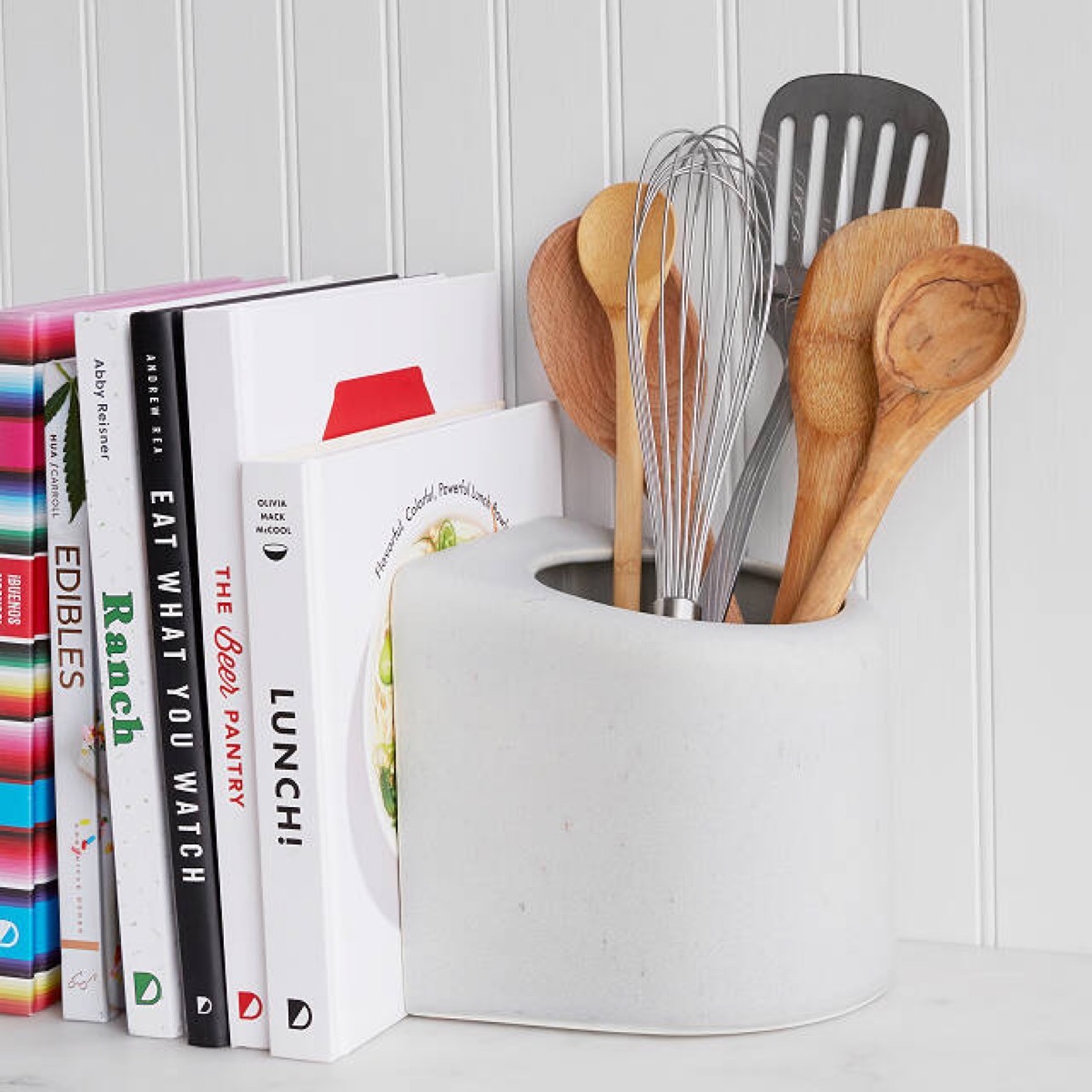 ceramic storage bookend