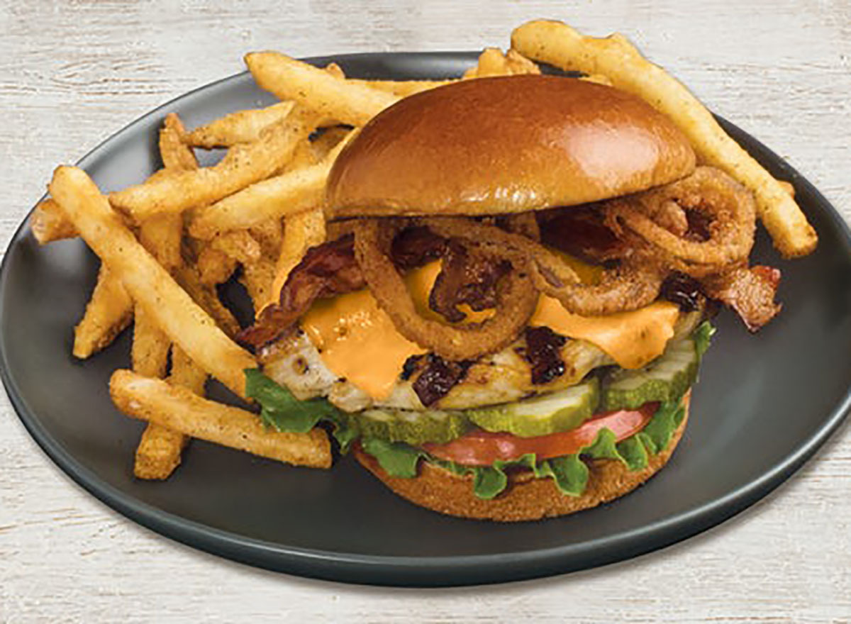 tgi fridays whiskey glazed chicken sandwich