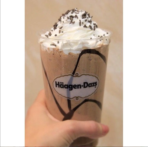 haagen dazs milkshake