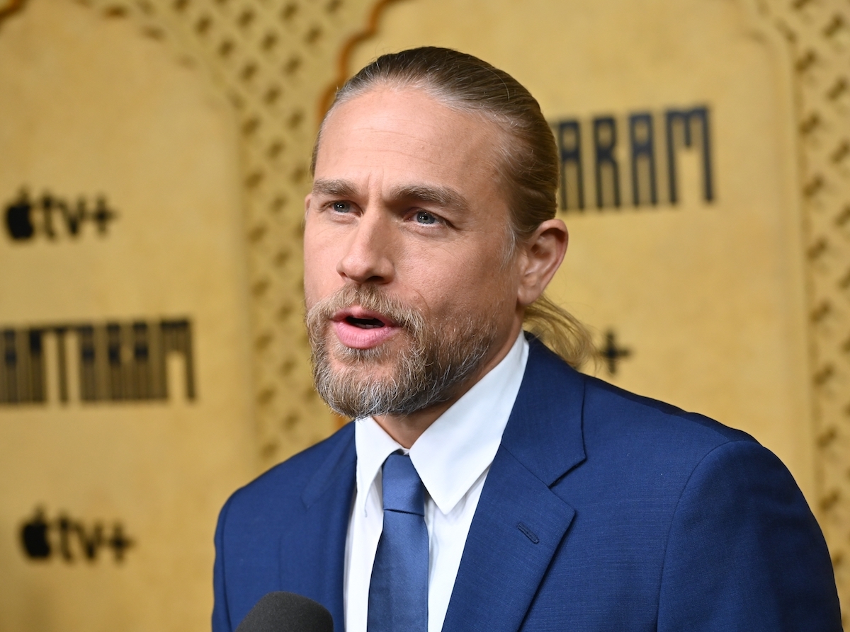 Charlie Hunnam at the premiere of 