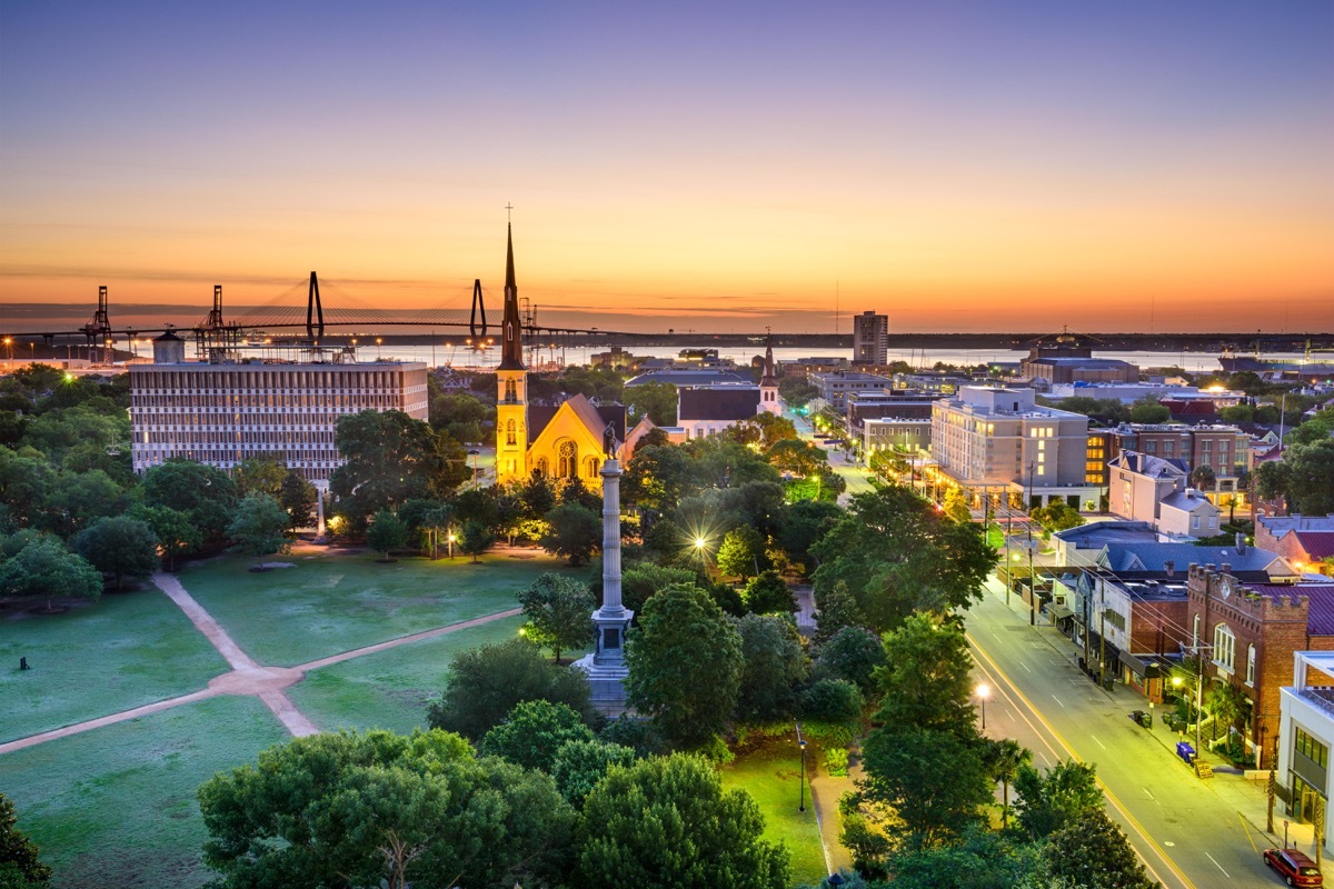 Marion Square in Charleston, SC