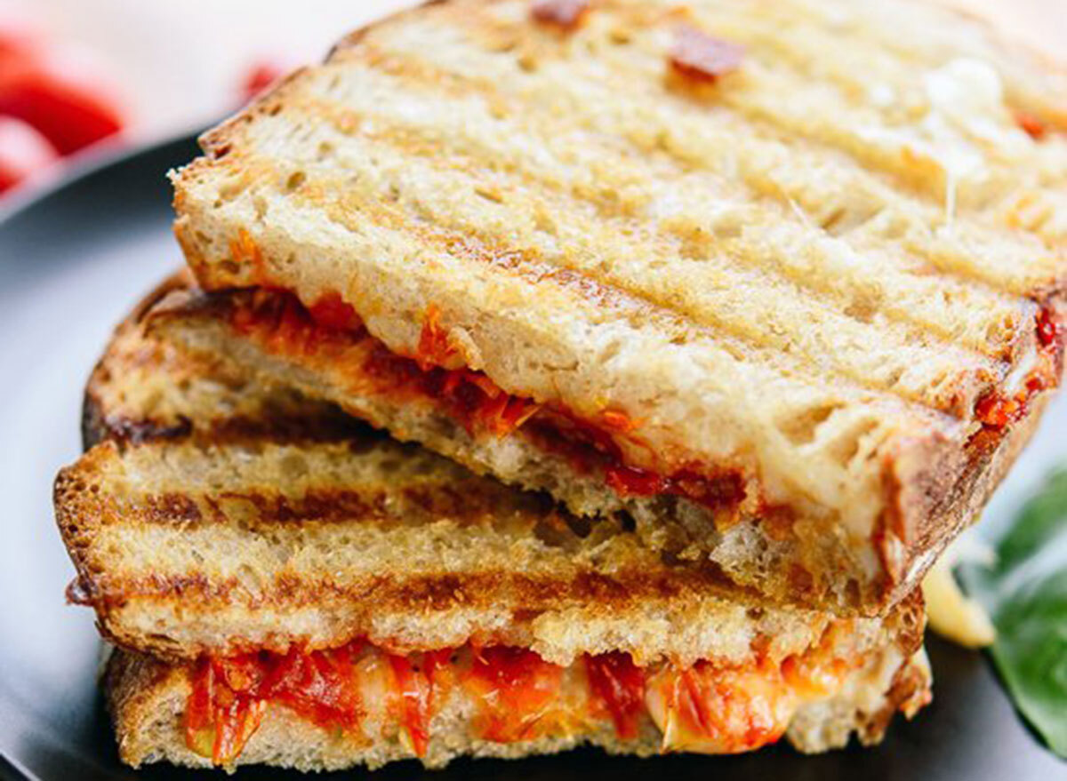 tomato jam panini