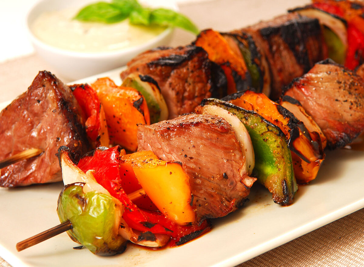 sirloin skewers