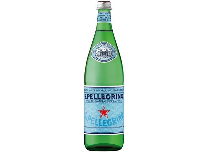 S Pellegrino water