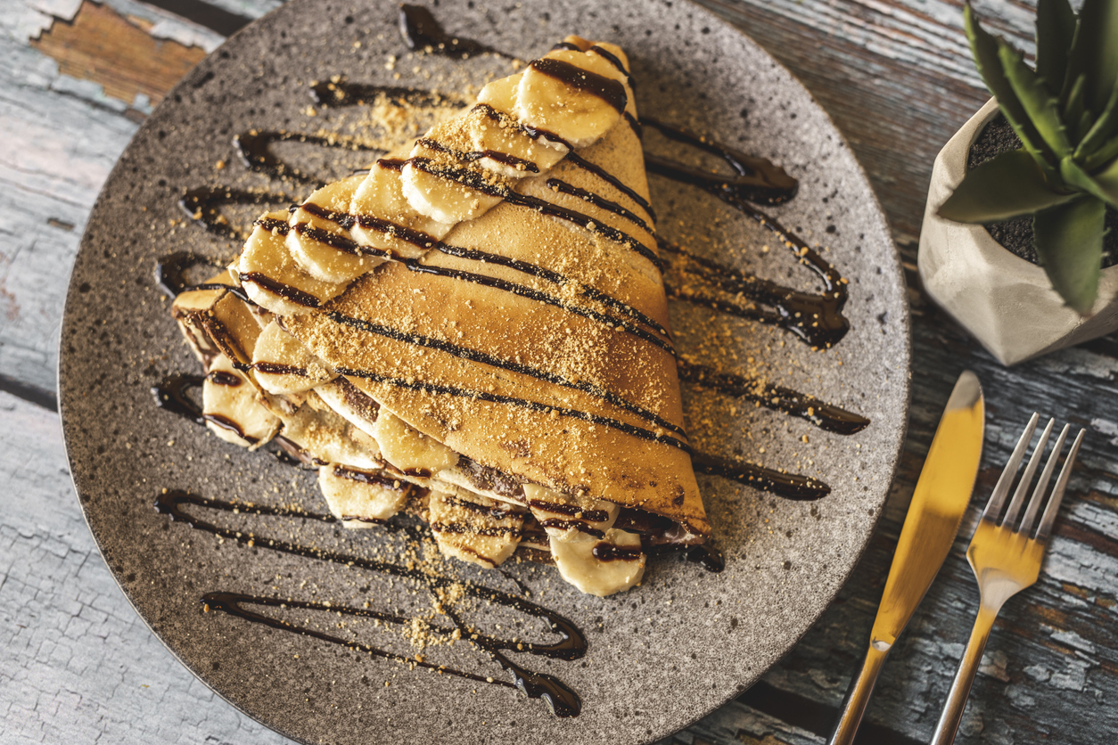 chocolate crepes