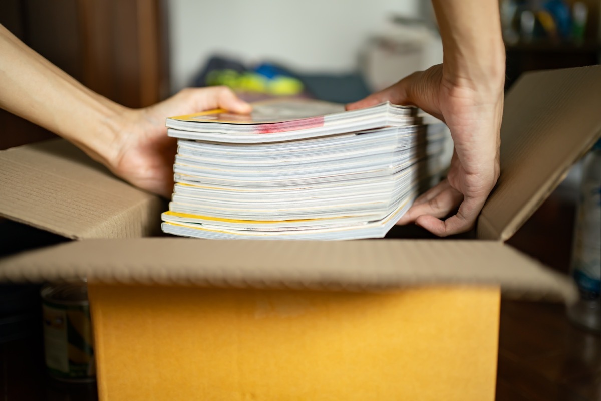 Putting Books in a Box