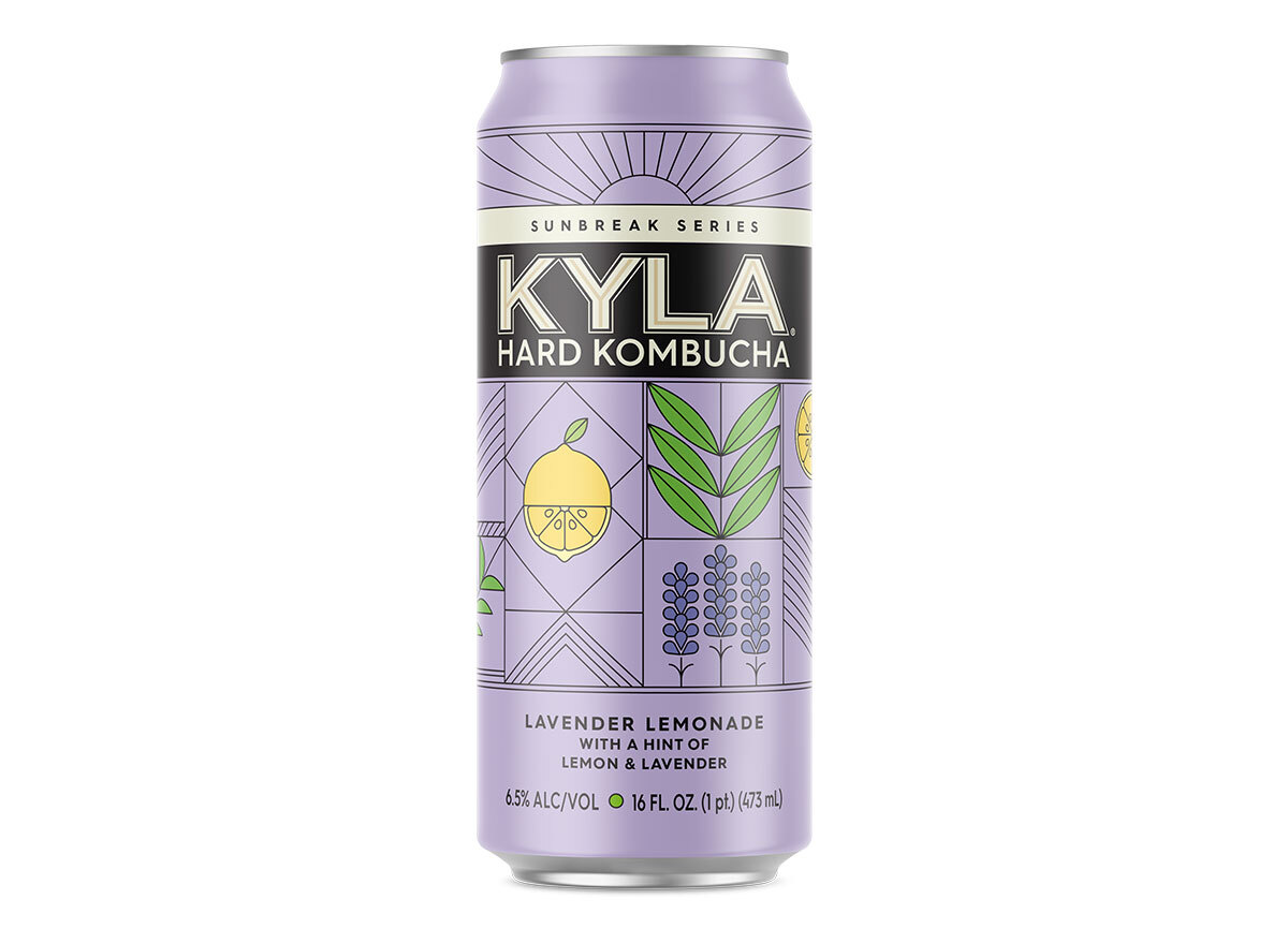 can of kyla sunbreak hard kombucha