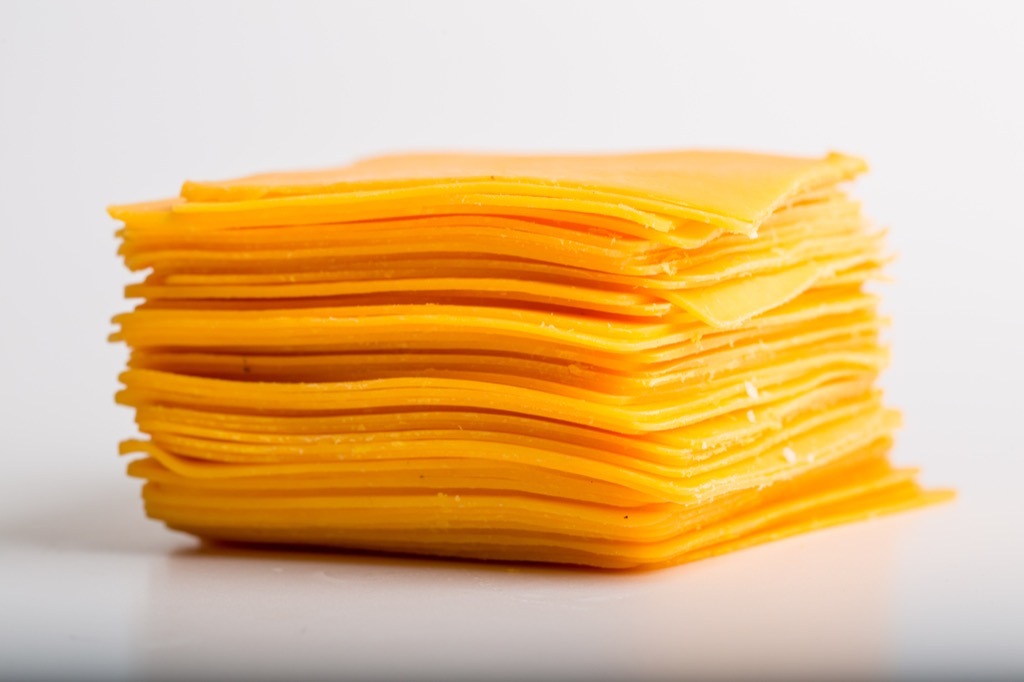 sliced cheese