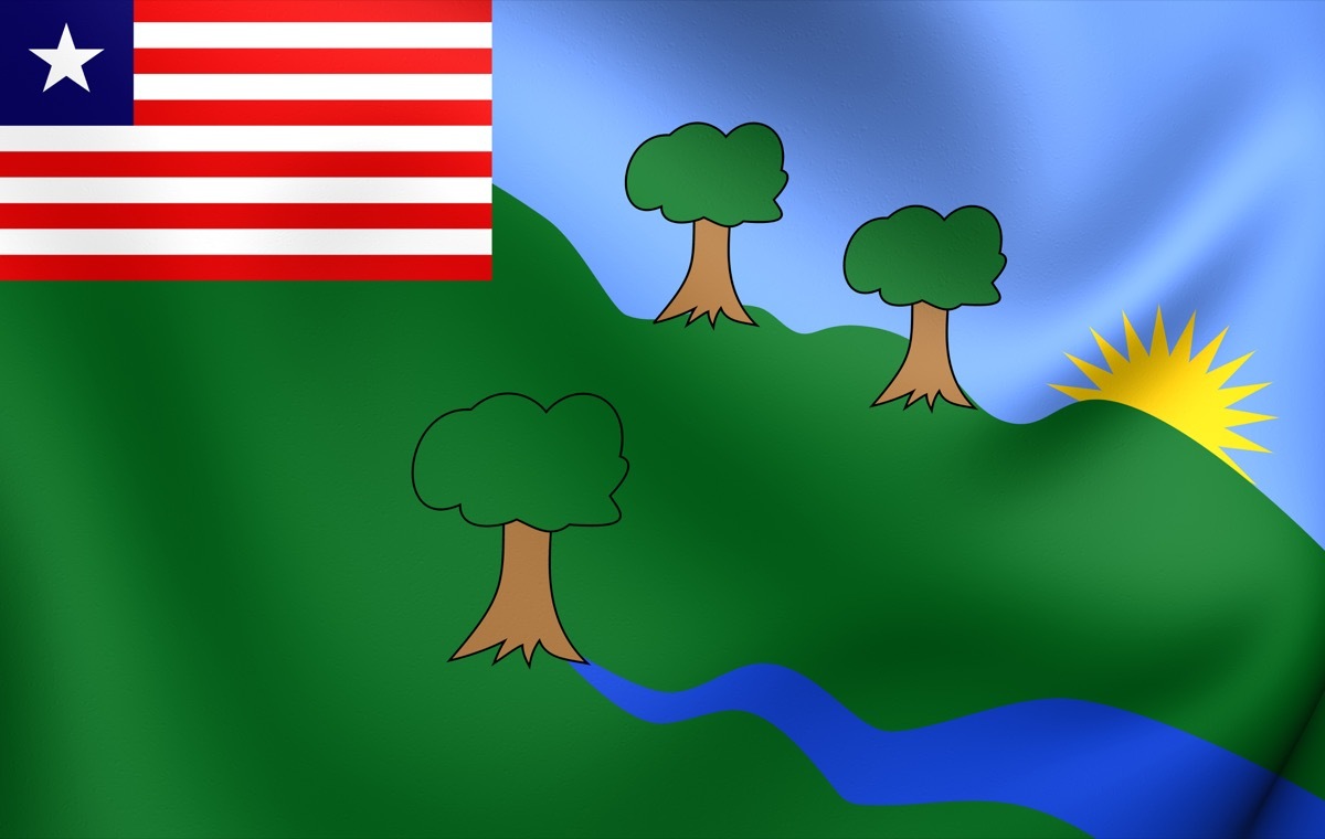 river gee county flag liberia