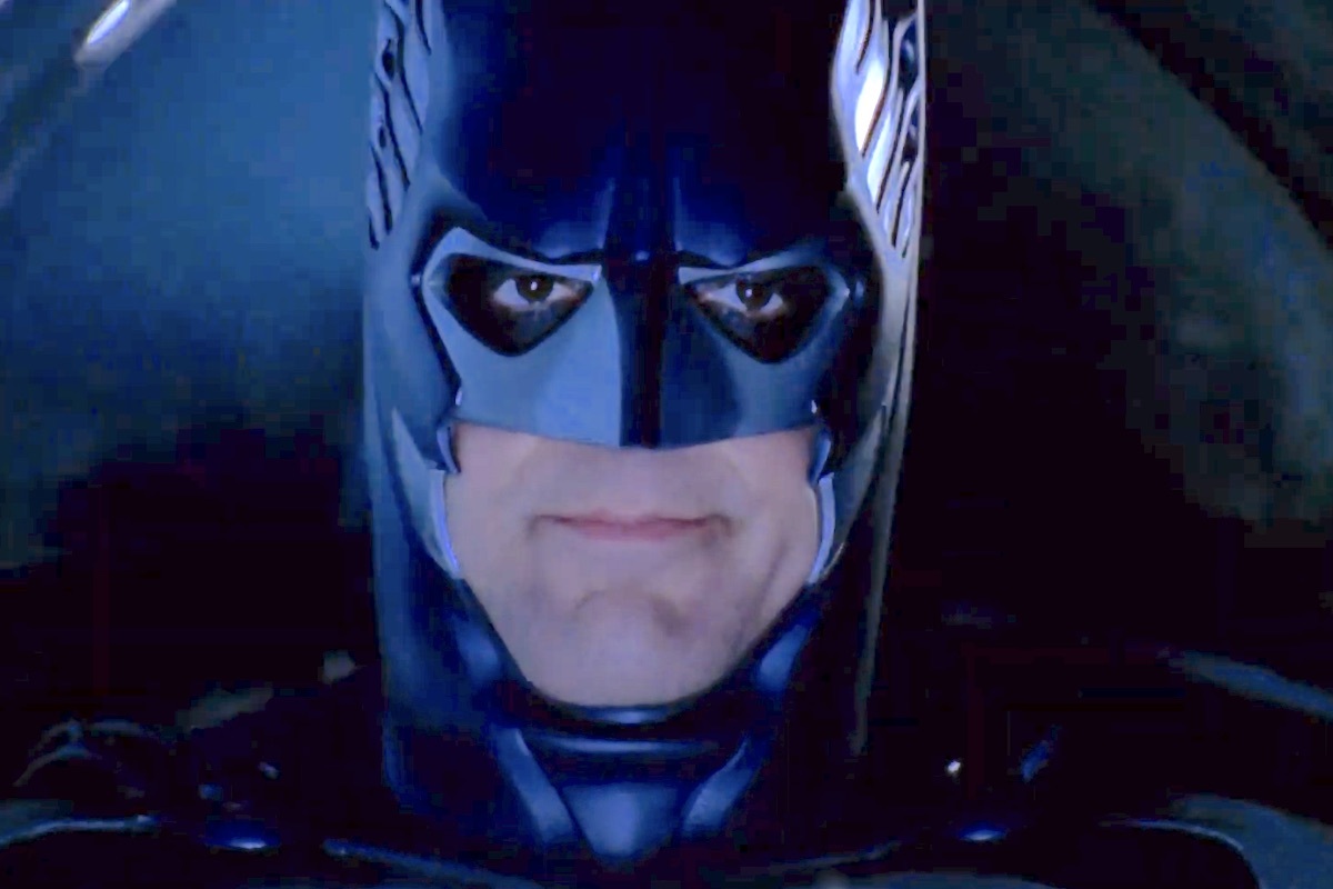 george clooney as batman in batman and robin