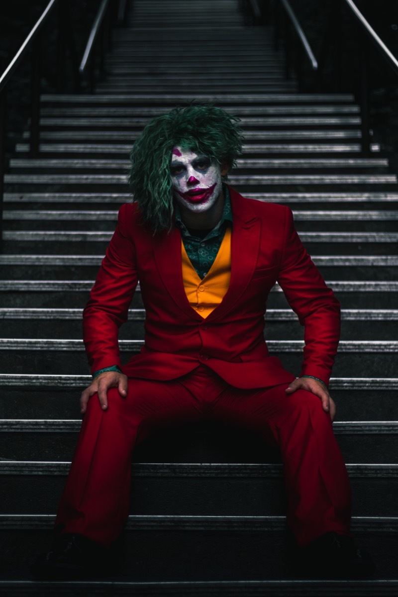 joker diy halloween costume,