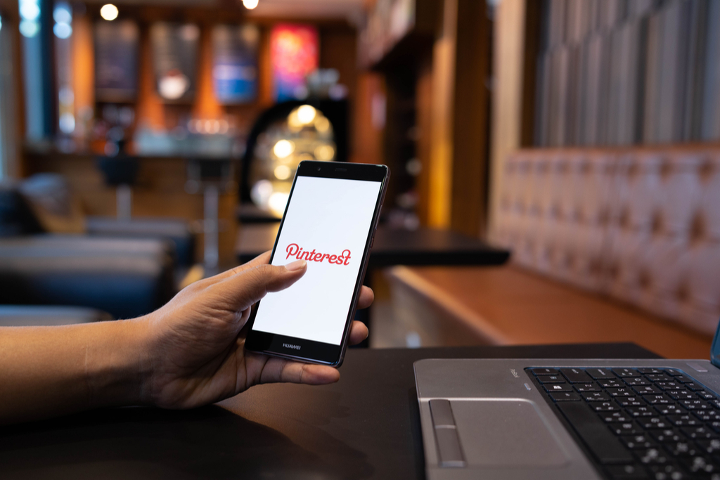 Pinterest on Phone Social Media